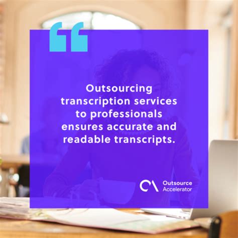 Outsource Transcription Services .